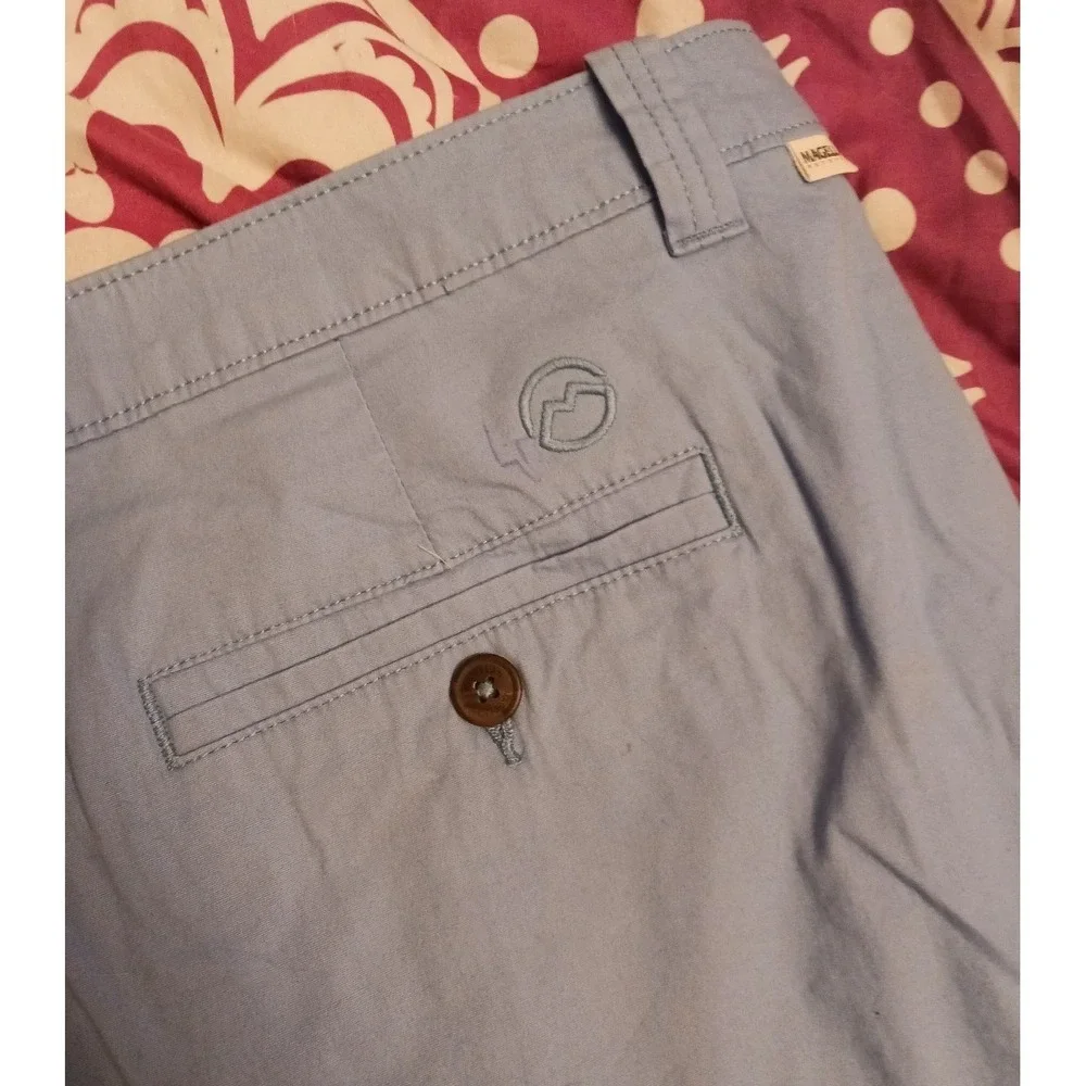 NEW Magellan Men's Light Blue Chino Style Golf‎ Shorts, Size 40